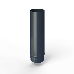 Труба водосточная оцинкованная порошок ф160х1250мм RAL 5008