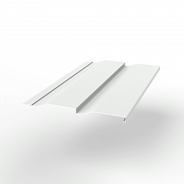 Металлосайдинг Корабельная доска оцинкованный с полимерным покрытием 0,45x265мм  RAL 9003