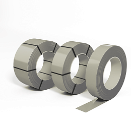 Лента оцинкованная (Штрипс) 1,0 мм (RAL 7032) с полимерным покрытием (полиэстер)