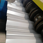 Профнастил НС35 0,8 RAL 9010 оцинкованный, с полимерным покрытием (полиэстер)