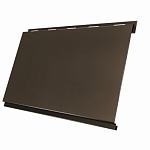 Вертикаль 0,2 classic 0,5 GreenCoat Pural BT с пленкой RR 32 темно-коричневый (RAL 8019 серо-коричневый)