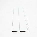 Металлосайдинг Корабельная доска оцинкованный с полимерным покрытием 0,45x265мм  RAL 9003