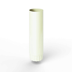 Труба водосточная оцинкованная порошок ф90х1250мм RAL 9010