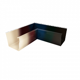 Угол прямоугольного желоба с порошковым покрытием внутренний все цвета RAL