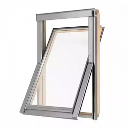 Окно мансардное дерево, лак ручка снизу Rooflite+ DPY F6A B900 PLUS Slim Pine 66*118см