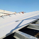 Фальц двойной стоячий оцинкованный с полимерным покрытием 0,5х625мм RAL 6029