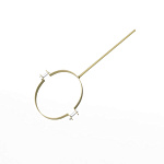 Крепление водосточный трубы сварное оцинкованное порошок ф120х10х250мм RAL 1014