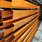 Нащельник RAL 2011 оцинкованный c порошковым покрытием 0,45мм