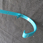 Крепление желоба водосточного короткое c порошковым покрытием ф120x350мм RAL 5018