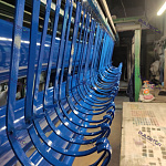 Крепление желоба водосточного c порошковым покрытием ф220x350мм RAL 5005