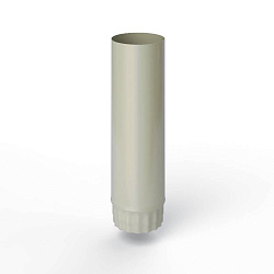 Труба водосточная оцинкованная порошок ф90х1250мм RAL 7032