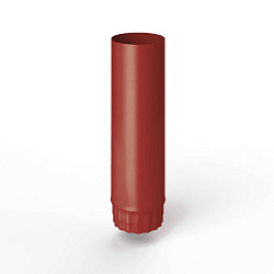 Труба водосточная оцинкованная порошок ф90х1250мм RAL 3013