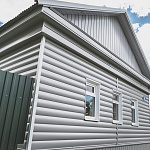 Блок-хаус new Grand Line 0,45 Print Elite с пленкой White Wood TwinColor