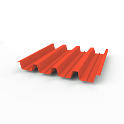 Профнастил Н60 (RAL 2005) 0,5х845мм оцинкованный, с полимерным покрытием (Полиэстер)