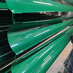 Желоб водосточный оцинкованный порошок ф150х2000мм RAL 6002