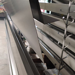 Откос оконный 0,4 мм (RAL 7032) c порошковым покрытием