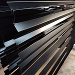 Планка ветровая 0,4 мм (все цвета RAL) фронтонная, с порошковым покрытием