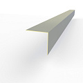 Угол внешний RAL 7005 оцинкованный с порошковым покрытием 0,45 мм