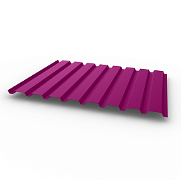 Профнастил С20 - 0,6х1150мм (RAL 4006) оцинкованный, с полимерным покрытием (Полиэстер)