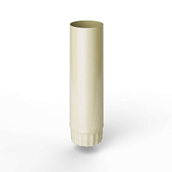 Труба водосточная оцинкованная порошок ф90х1250мм RAL 1013