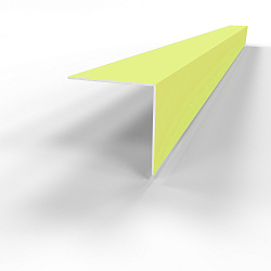 Планка угла внешнего RAL 1027 оцинкованный c порошковым покрытием 0,45мм