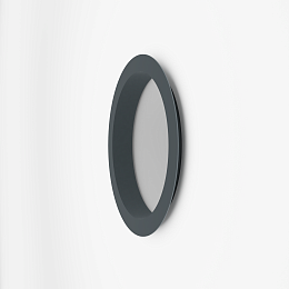 Откос радиусный 0,5 мм (RAL 7011) c порошковым покрытием