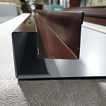 Угол внутренний RAL 1018 оцинкованный с порошковым покрытием  0,45 мм