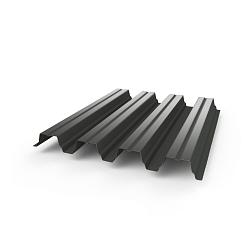 Профнастил Н75 - 0,6 (RAL 7043) с полимерным покрытием (полиэстер)