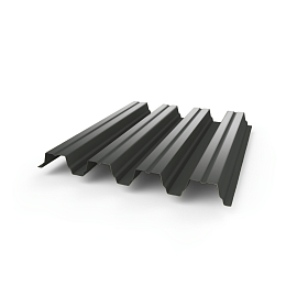 Профнастил Н75 - 0,6 (RAL 7043) с полимерным покрытием (полиэстер)