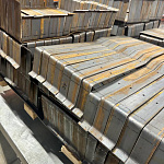 Костыль П-образный кровельный неокрашенный 40х4мм размер 150х500х150мм