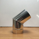 Колено сливное оцинкованное (отмёт) ф216мм