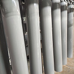 Труба водосточная оцинкованная порошок ф180х1250мм RAL 7040