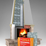 Утеплитель Роквул Камин Баттс 30x600x1000 мм