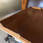 Планка ветровая 0,45 мм (RAL 6005) фронтонная, с полимерным покрытием