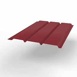 Софит металлический без перфорации оцинкованный с полимерным покрытием 0,45x357мм  RAL 3003