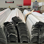 Нащельник стыковочный RAL 9003 оцинкованный c порошковым покрытием 0,45мм