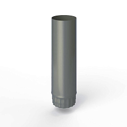 Труба водосточная оцинкованная порошок ф110х1250мм RAL 7005