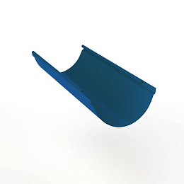 Желоб водосточный оцинкованный порошок ф150х2000мм RAL 5019