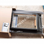 Окно-выход на крышу для неотапл. помещений дерево, лак ручка снизу Fakro WGI с унив.окл. и защит. от захлопыв. 46*55см