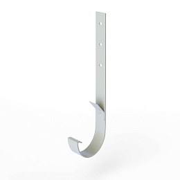 Крепление желоба водосточного короткое c порошковым покрытием ф180x350мм RAL 7035