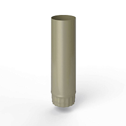 Труба водосточная оцинкованная порошок ф160х1250мм RAL 7034