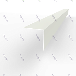 Планка угла внешнего RAL 9010 оцинкованная c порошковым покрытием 0,45мм