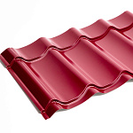 Металлочерепица Монтеррей классик оцинкованная с полимерным покрытием 0.45x1180мм  RAL 1015