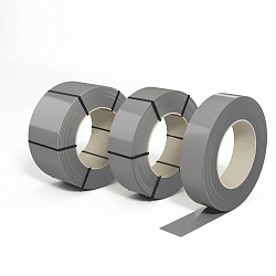 Лента оцинкованная (Штрипс) 0,4 мм (RAL 9022) с полимерным покрытием (полиэстер)