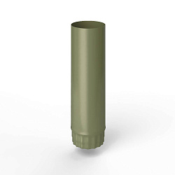 Труба водосточная оцинкованная порошок ф90х1250мм RAL 6013