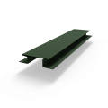 Н-образная планка (RAL 6020) оцинкованный с порошковым покрытием 0,45 мм