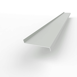 Отлив 0,45мм RAL 9018 оконный оцинкованный c порошковым покрытием