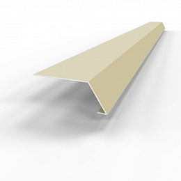 Карнизная планка RAL 1013 оцинкованный c порошковым покрытием 0,45мм