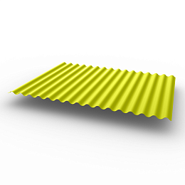 Профнастил С15 (RAL 1016) Полиэстер 0,7х1180мм