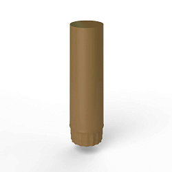 Труба водосточная оцинкованная порошок ф90х1250мм RAL 1036